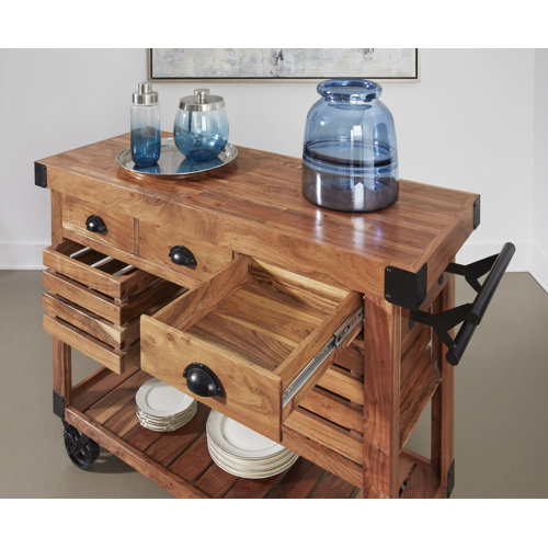 Wayfair Rustic Kitchen Islands & Carts You'll Love in 2023